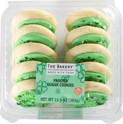 Frosted Sugar Cookies, Frosted Sugar