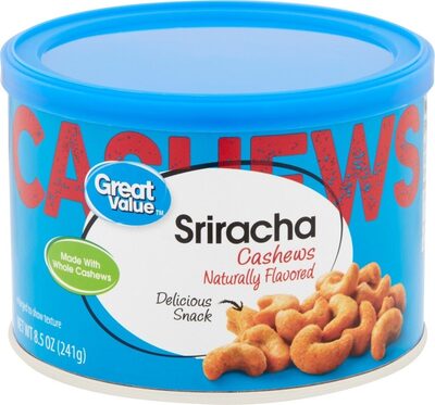 Sriracha Flavored Cashews, Sriracha