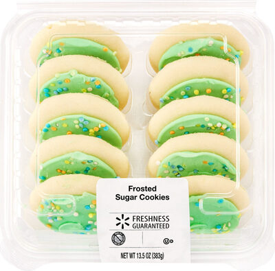 Frosted Sugar Cookies, Frosted Sugar