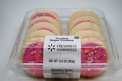 Frosted Sugar Cookies, Frosted Sugar