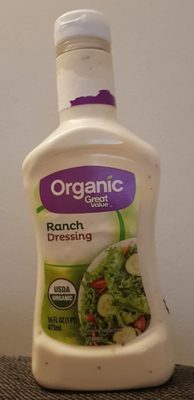 Ranch Organic Dressing, Ranch