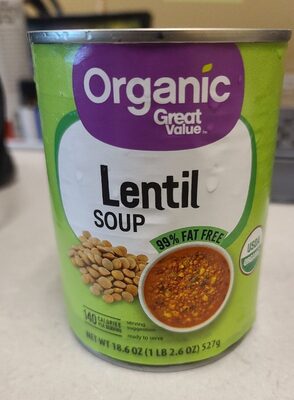 Lentil Organic Soup, Lentil