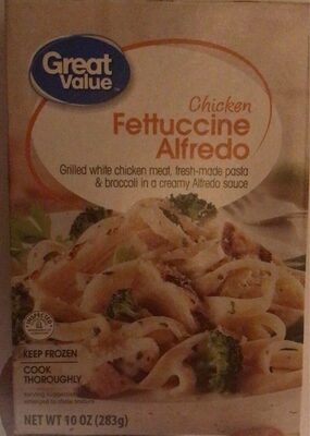 Chicken Fettuccine Alfredo Grilled White Chicken Meat, Fresh-Made Pasta & Broccoli In A Creamy Alfredo Sauce, Chicken Fettuccine Alfredo