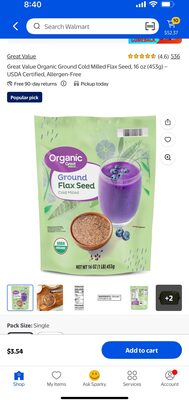 Organic Ground Flax Seed