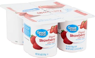 Strawberry Original Lowfat Yogurt, Strawberry