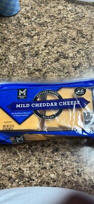 Mild Cheddar Cheese Slices, Mild Cheddar