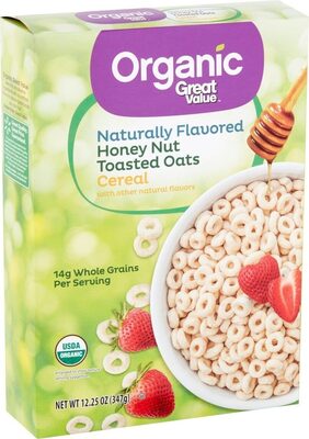 Honey Nut Toasted Oats Organic Cereal, Honey Nut Toasted Oats