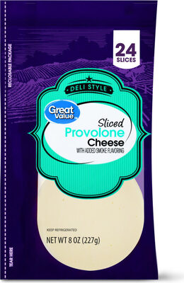 Provolone Deli Style Sliced Cheese, Provolone