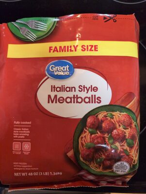 Italian Style Meatballs, Italian Style