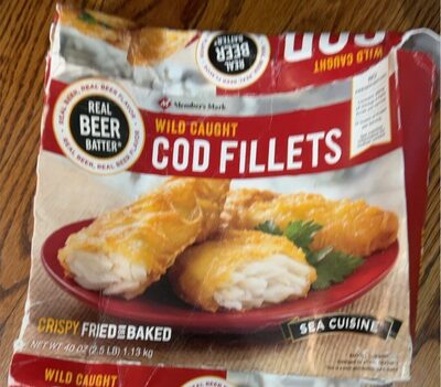 Wild Caught Cod Fillets