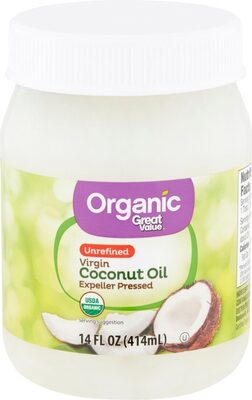 Organic Unrefined Expeller Pressed Virgin Coconut Oil