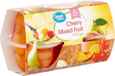 Cherry Mixed Fruit In Juice, Cherry In Juice