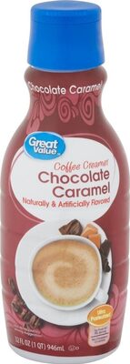 Chocolate Caramel Coffee Creamer, Chocolate Caramel