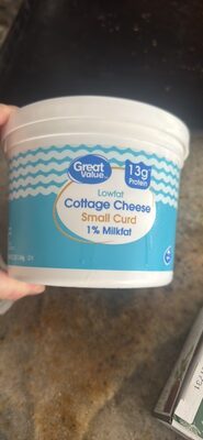 1% Lowfat Small Curd Cottage Cheese