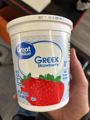 Strawberry Greek Nonfat Yogurt, Strawberry