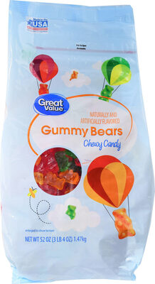 Gummy Bears Flavored Candy, Gummy Bears