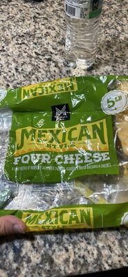 Mexican Style Four Cheese Monterey Jack, Mild Cheddar, Asadero & Queso Quesadilla Cheeses, Mexican Style Four Cheese