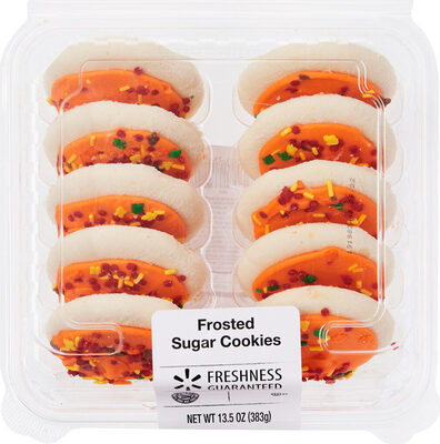 Frosted Sugar Cookies, Frosted Sugar