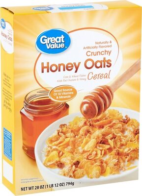 Crunchy Honey Oats Multigrain Cereal With Granola, Crunchy Honey Oats