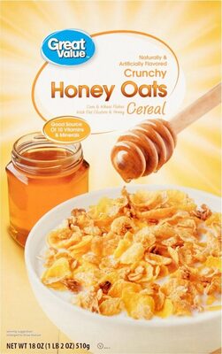 Crunchy Honey Oats Multigrain Cereal With Granola, Crunchy Honey Oats