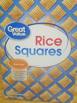 Rice Squares Toasted Cereal, Rice Squares