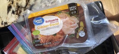 Rotisserie Seasoned Chicken Breast, Rotisserie Seasoned