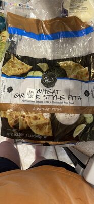 Wheat Greek Style Pitas, Wheat