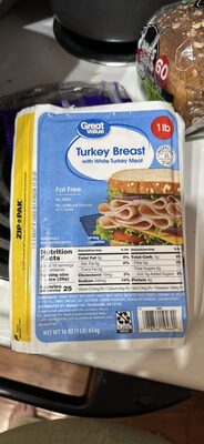 Turkey Breast With White Turkey Meat
