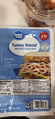 Turkey Breast With White Turkey Meat, Turkey Breast