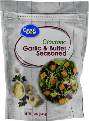 Garlic & Butter Seasoned Croutons, Garlic & Butter Seasoned