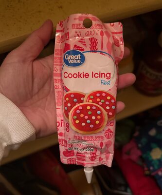 Cookie Icing, Red