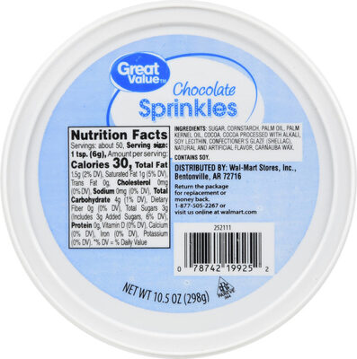 Sprinkles, Chocolate
