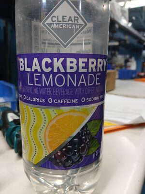 Blackberry Lemonade Flavored Sparkling Water Beverage, Blackberry Lemonade