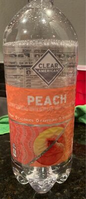 Peach Flavored Sparkling Water Beverage, Peach