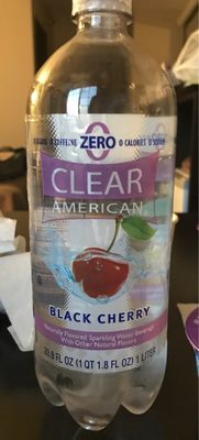 Black Cherry Flavored Sparkling Water Beverage, Black Cherry