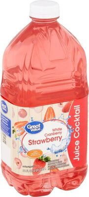White Cranberry Strawberry Juice Cocktail, White Cranberry Strawberry