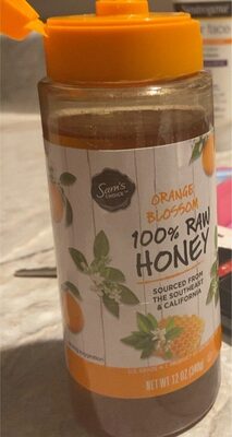 Orange Blossom 100% Raw Honey, Orange Blossom