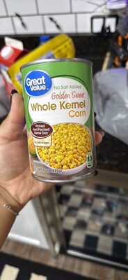 Golden Sweet No Salt Added Whole Kernel Corn, Golden Sweet No Salt Added
