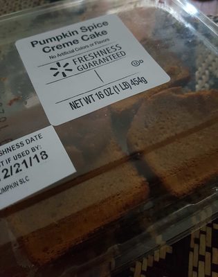 Pumpkin Spice Creme Cake, Pumpkin Spice