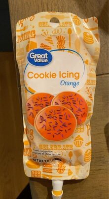 Cookie Icing, Orange