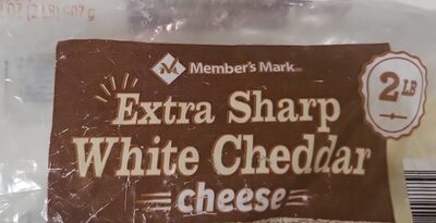 Extra Sharp White Cheddar Cheese, Extra Sharp White Cheddar