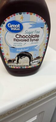 Chocolate Flavored Sugar Free Low Calorie Syrup, Chocolate