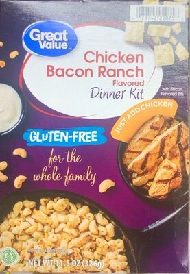 Chicken Bacon Ranch Dinner Kit, Chicken Bacon Ranch