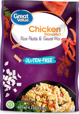 Chicken Flavored Gluten-Free Rice Pasta & Sauce Mix, Chicken
