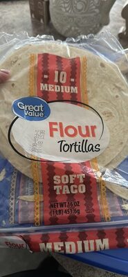 Flour Medium Soft Taco Tortillas, Flour