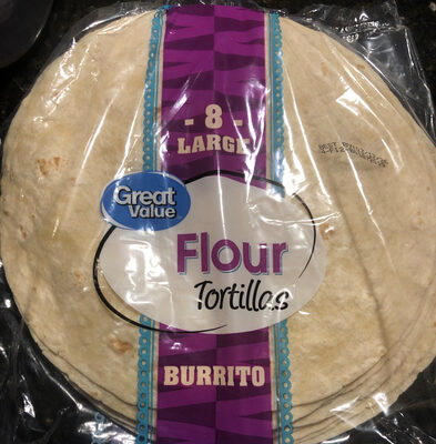 Flour Large Burrito Tortillas, Flour