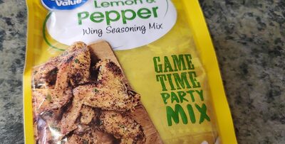 Lemon & Pepper Wing Seasoning Mix, Lemon & Pepper