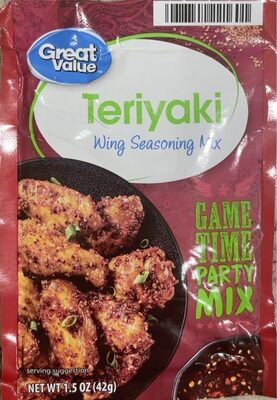 Teriyaki Wing Seasoning Mix, Teriyaki