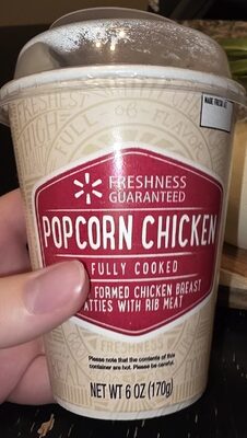 Popcorn Chicken Fully Cooked, Breaded Chicken Breast With Rib Meat, Popcorn Chicken