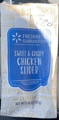Sweet & Crispy Chicken Breakfast Slider Sandwich, Sweet & Crispy